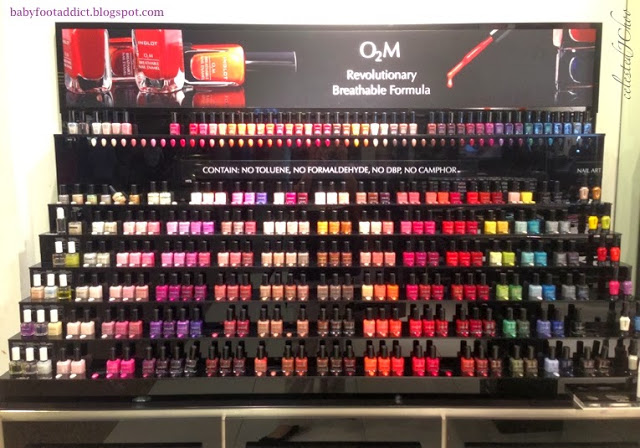 inglot nail polish color collection